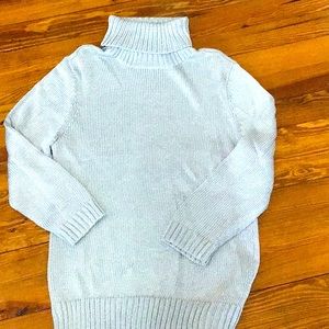 Ralph Lauren Silver Metallic Turtleneck size large